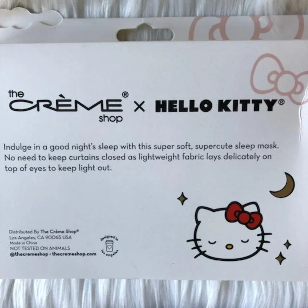 The Crème Shop x Hello Kitty Sleep Mask & Nail File Set